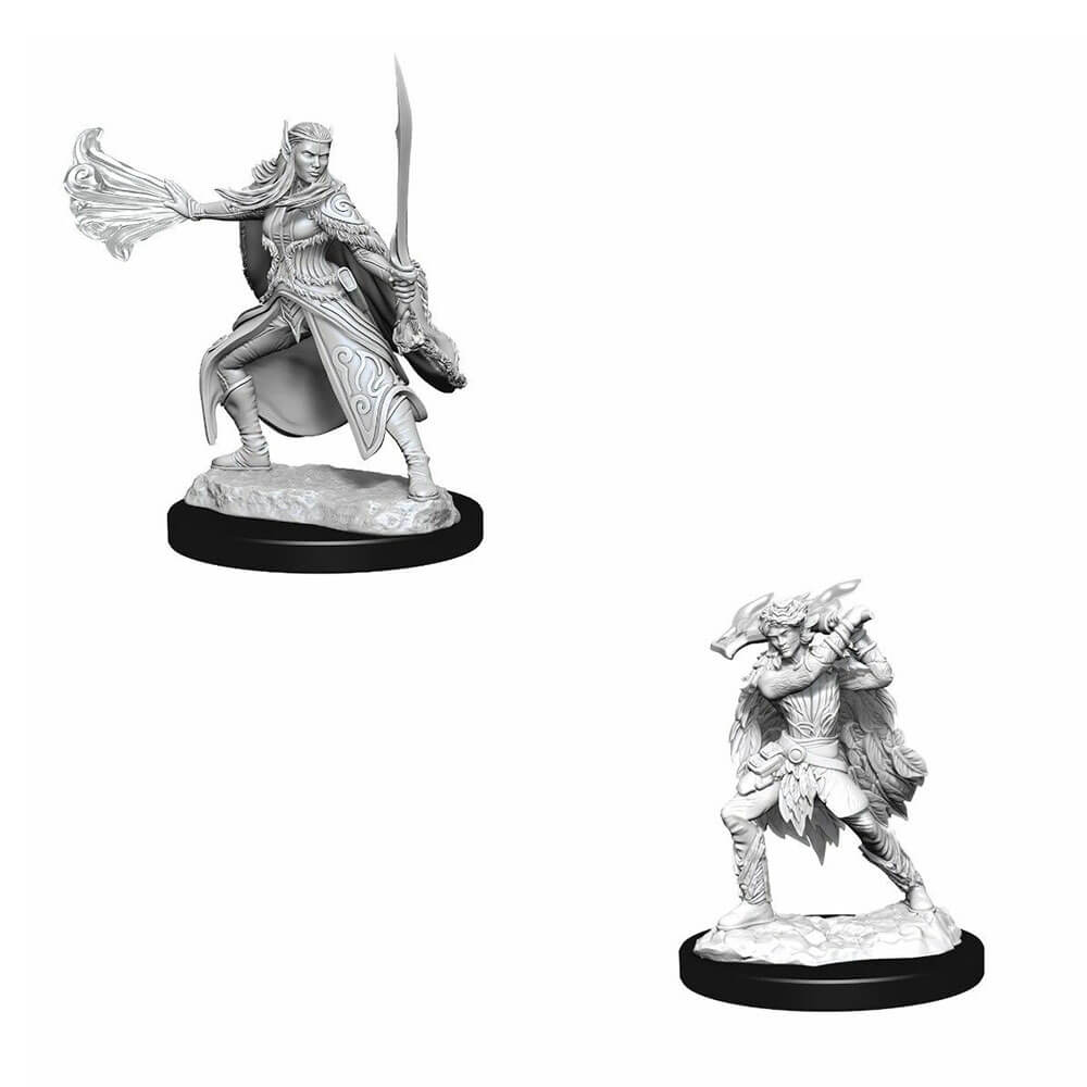 D&D Nolzurs não pintados em miniaturas