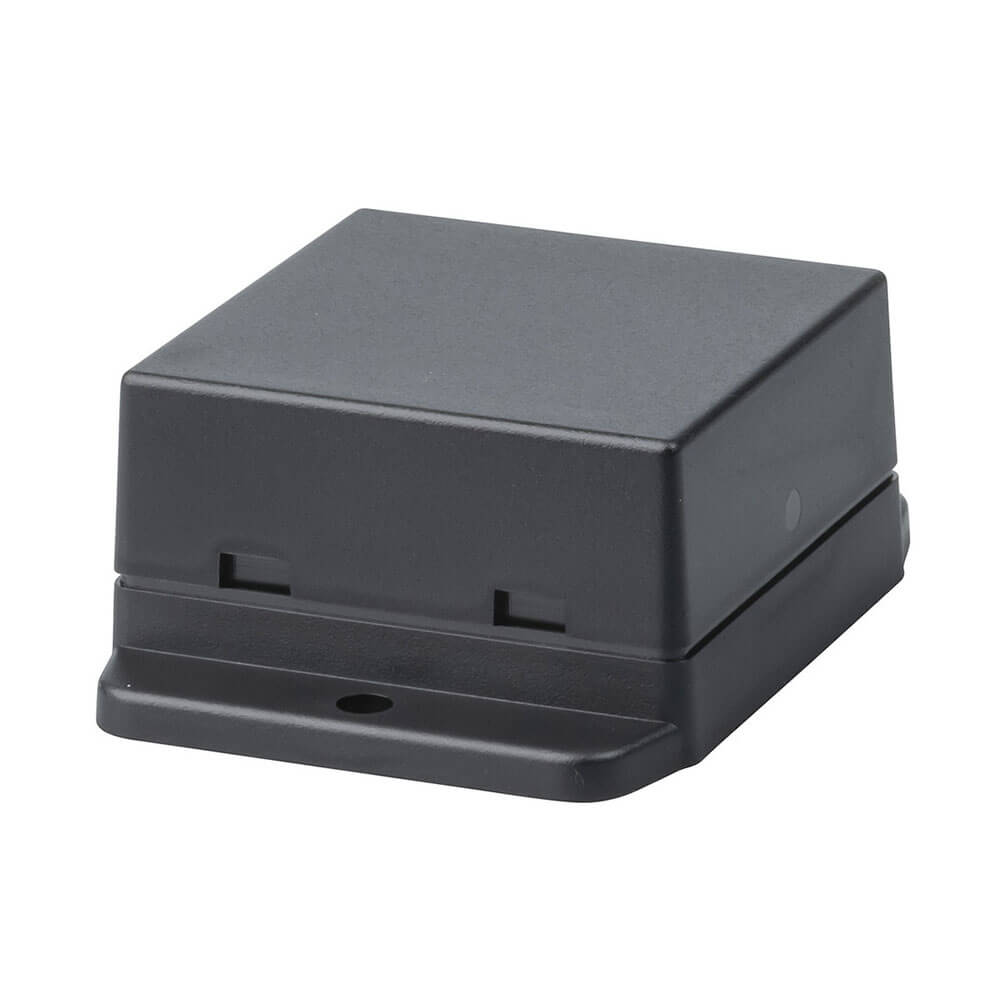 スナップフィットバルクヘッドエンクロージャー(黒)