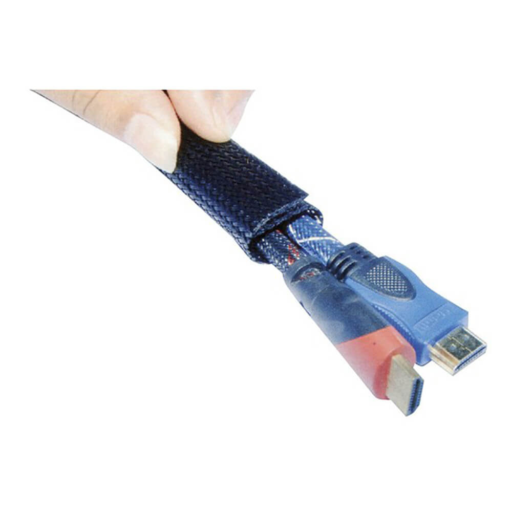 編組フック&ループ織機