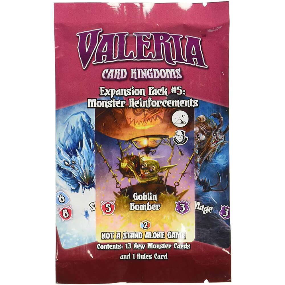 Valeria Card Kingdoms Expn Pack 5 Monster Reinforcements