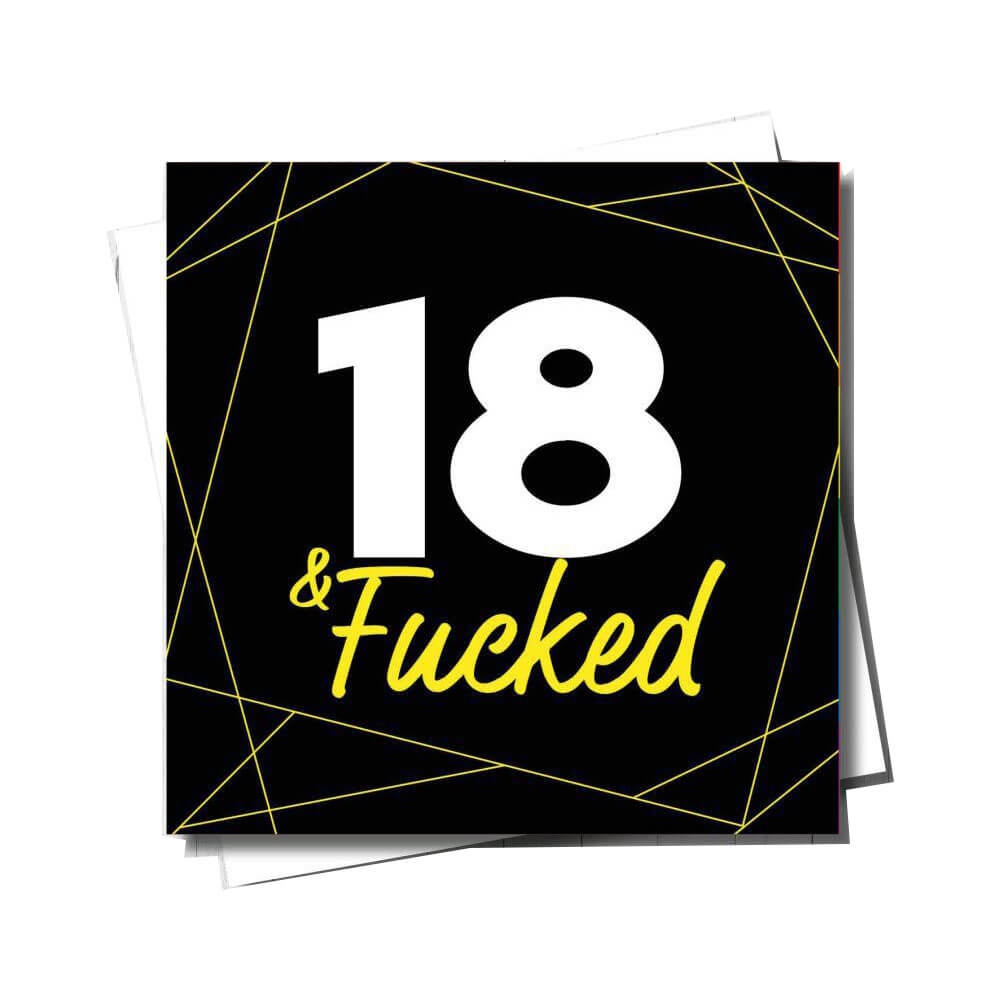 Karte mit schmutzigen Gefühlen