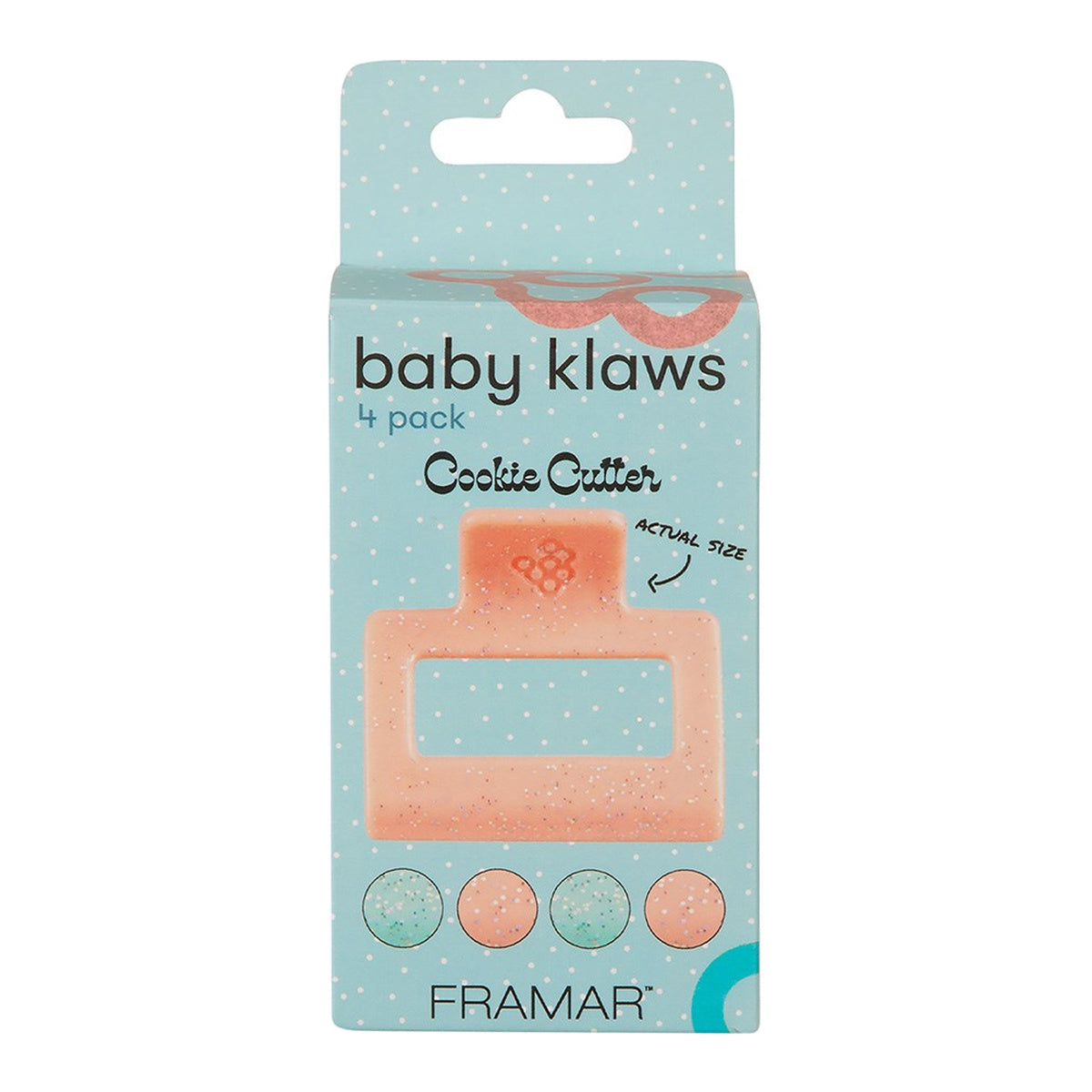Framar Baby Klaws Clips Cookie Cutter 4pk