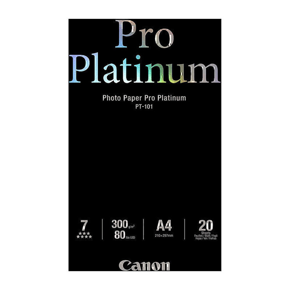 Papier photo Canon Pro Platinum 20pc