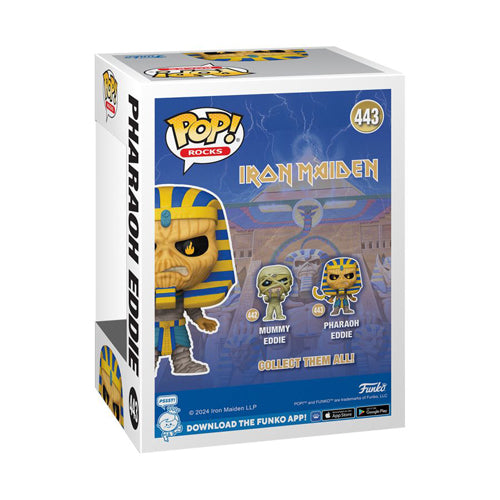 Iron Maiden Pharoah 50th Anniversary Pop! Vinyl