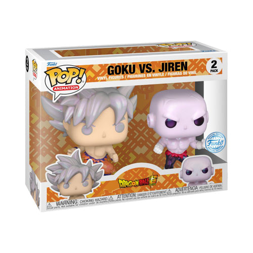 Dragonball Super Goku Vs Jiren US Pearlescent Pop! Vinyl 2pk