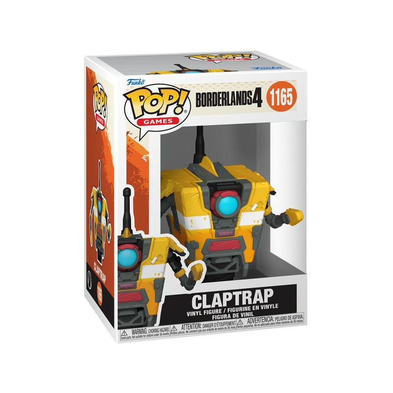 Borderlands 4 Claptrap Pop! Vinyl