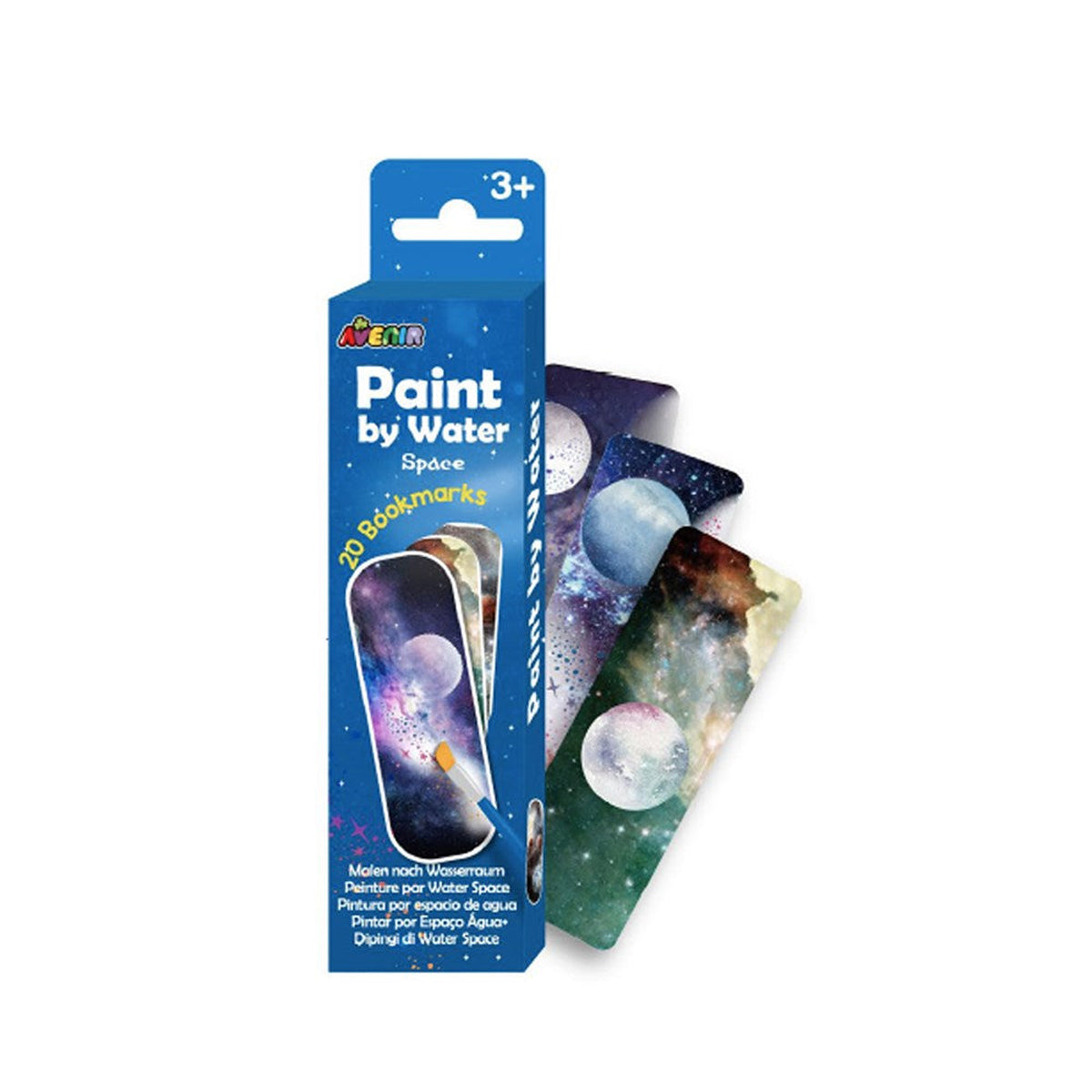Avenir Paint by Water Bookmarks