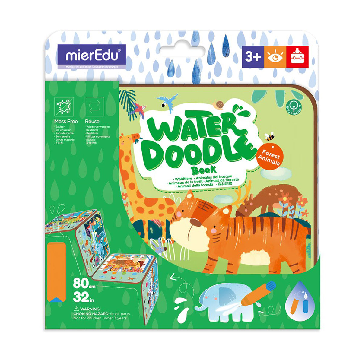 mierEdu Water Doodle Book