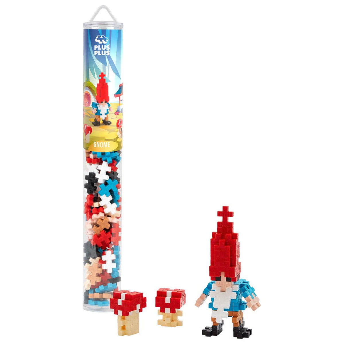 Plus-Plus Gnome Building Blocks Tube 100pcs