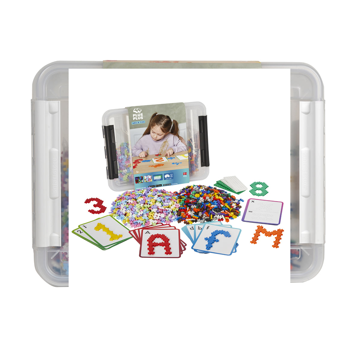 Plus-Plus ABC & 123 Box 2000pcs