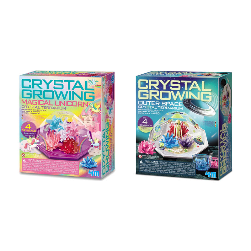 4M Crystal Growing Crystal Terrarium