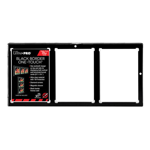 Ultra Pro 35PT Black Border UV ONE-TOUCH Magnetic Holder