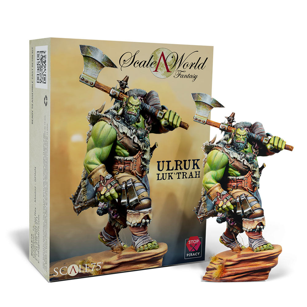 Scale 75 Scale World Fantasy Ulruk Luk Trah Figure 75mm
