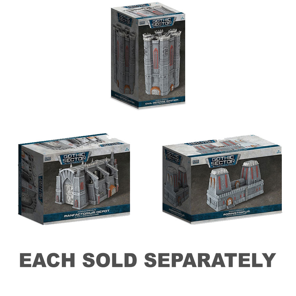 Gothic Sector Mundus Imperialis Terrain Model