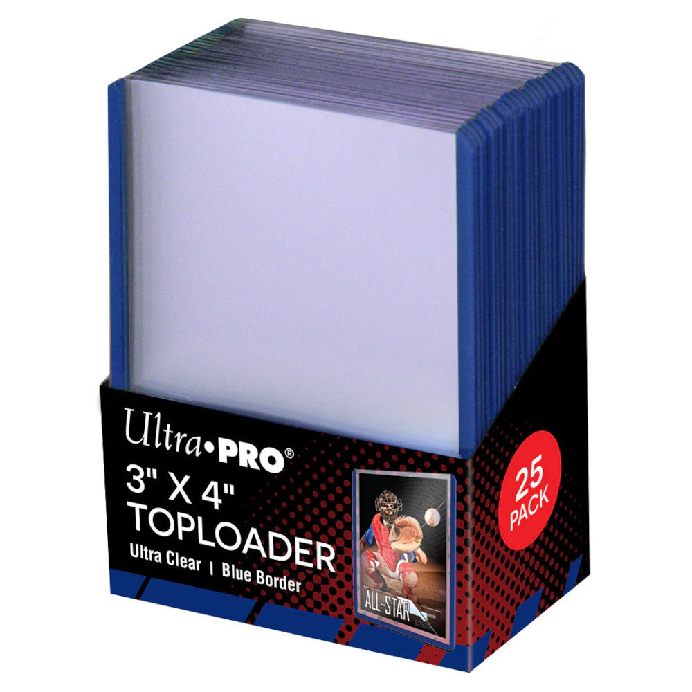 Ultra Pro Coloured Border Toploader Card Holder 25pcs (3x4in)