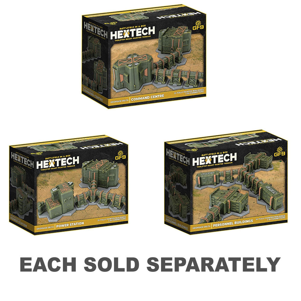 Hextech Dropbase Delta Terrain Model