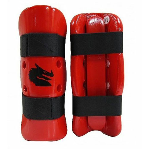 Morgan Dipped Foam Forearm Guards (Red)