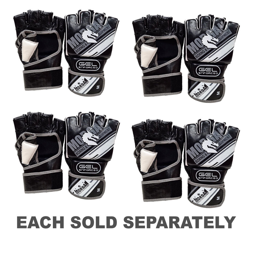 Morgan Aventus Gel MMA Hybrid Leather Bag Gloves