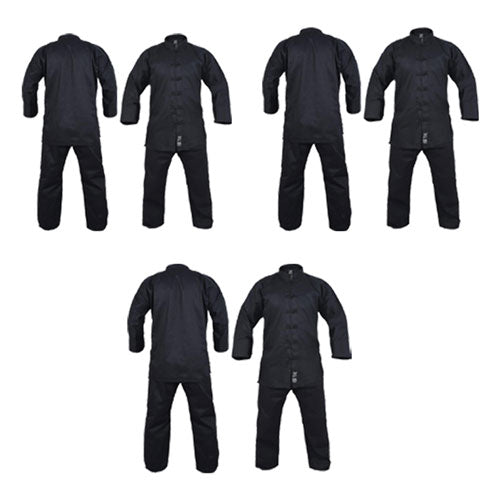 Yamasaki Kung Fu Uniform 10oz (Black Trim)