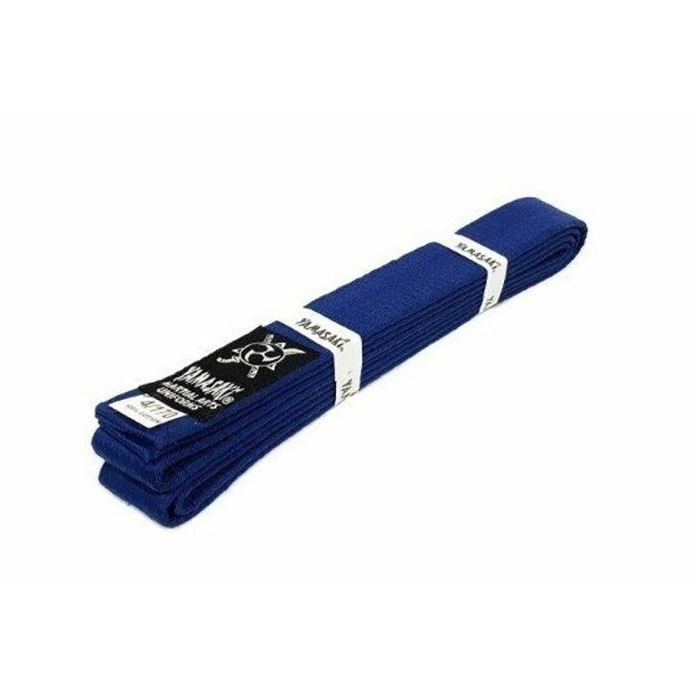 Yamasaki Deluxe Coloured Martial Arts Belts (Blue)