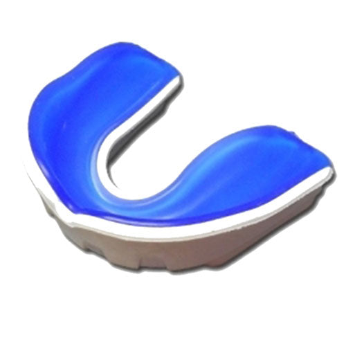 Morgan Mouth Guard Gel Fit w/ A+ Protection (White & Blue)
