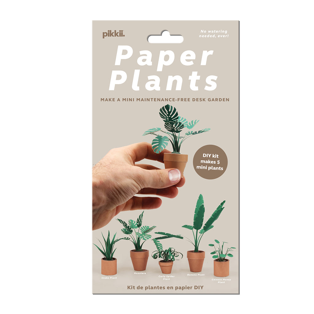 Pikkii Paper Plants Origami (Set of 5) 